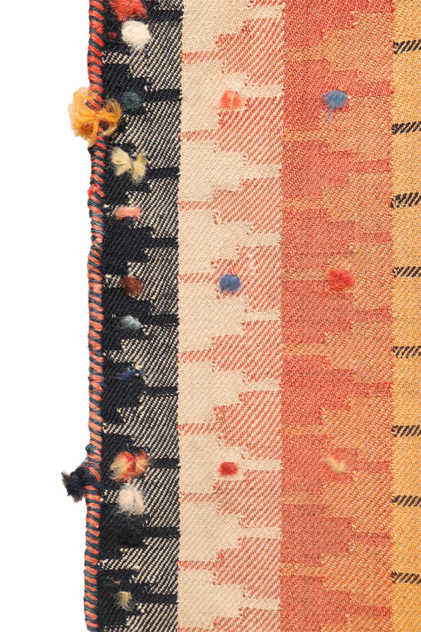Kilim moj o jajim semi antiguo Qashqai, Irán. 242x156 cms - Imagen 7