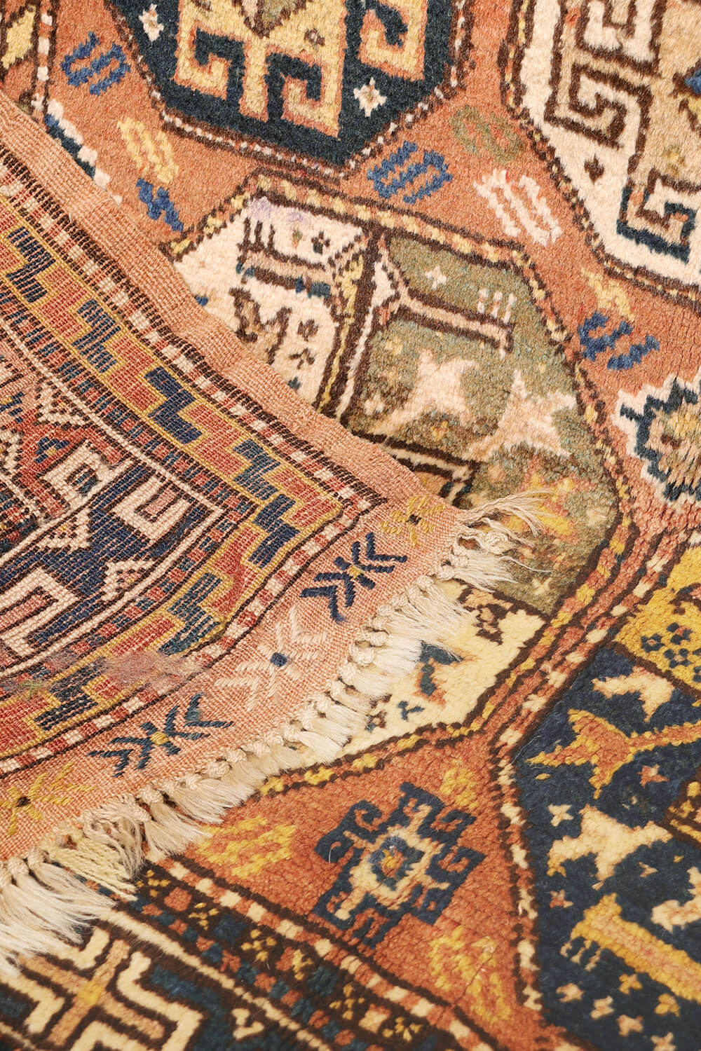 Antique Kurdish rug from Afghanistan. 165x128 cms - Image 8