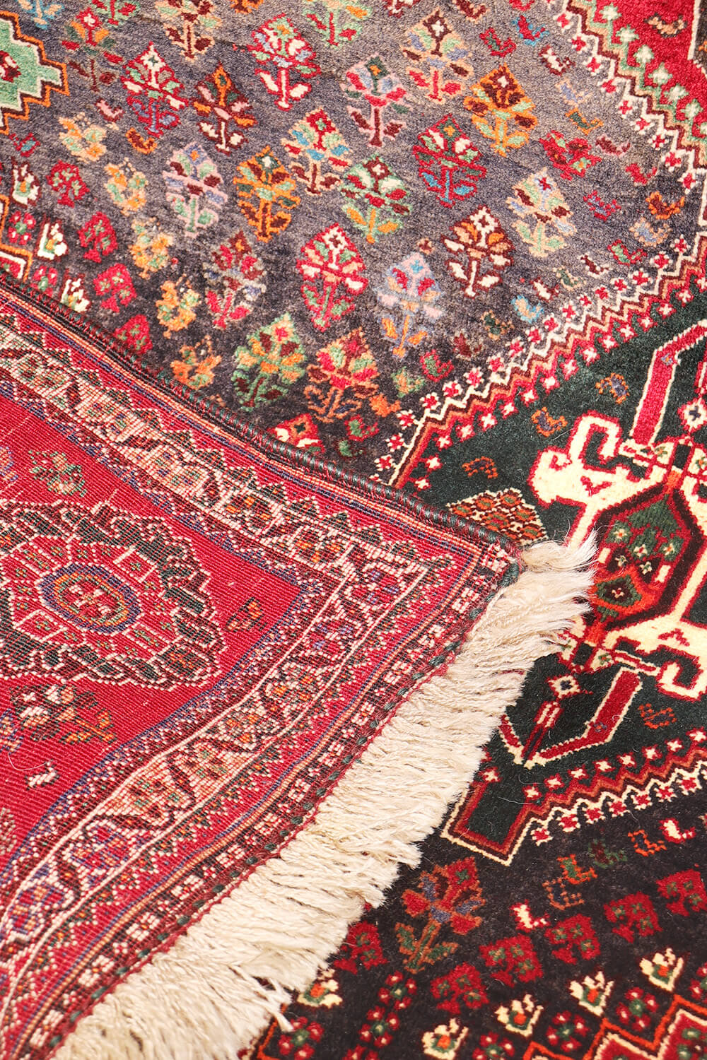 Semi- antique Qashqai rug from Iran. 166x111cms - Image 10