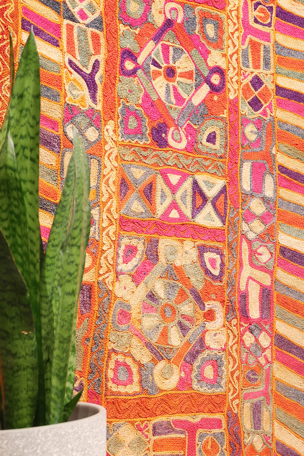 Kilim vintage de los árabes de las Marismas, Irak. 247x158 cms - Imagen 3