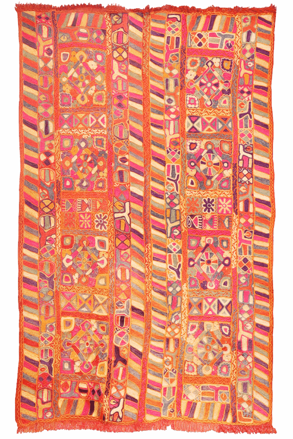 Kilim vintage de los árabes de las Marismas, Irak. 247x158 cms - Imagen 10