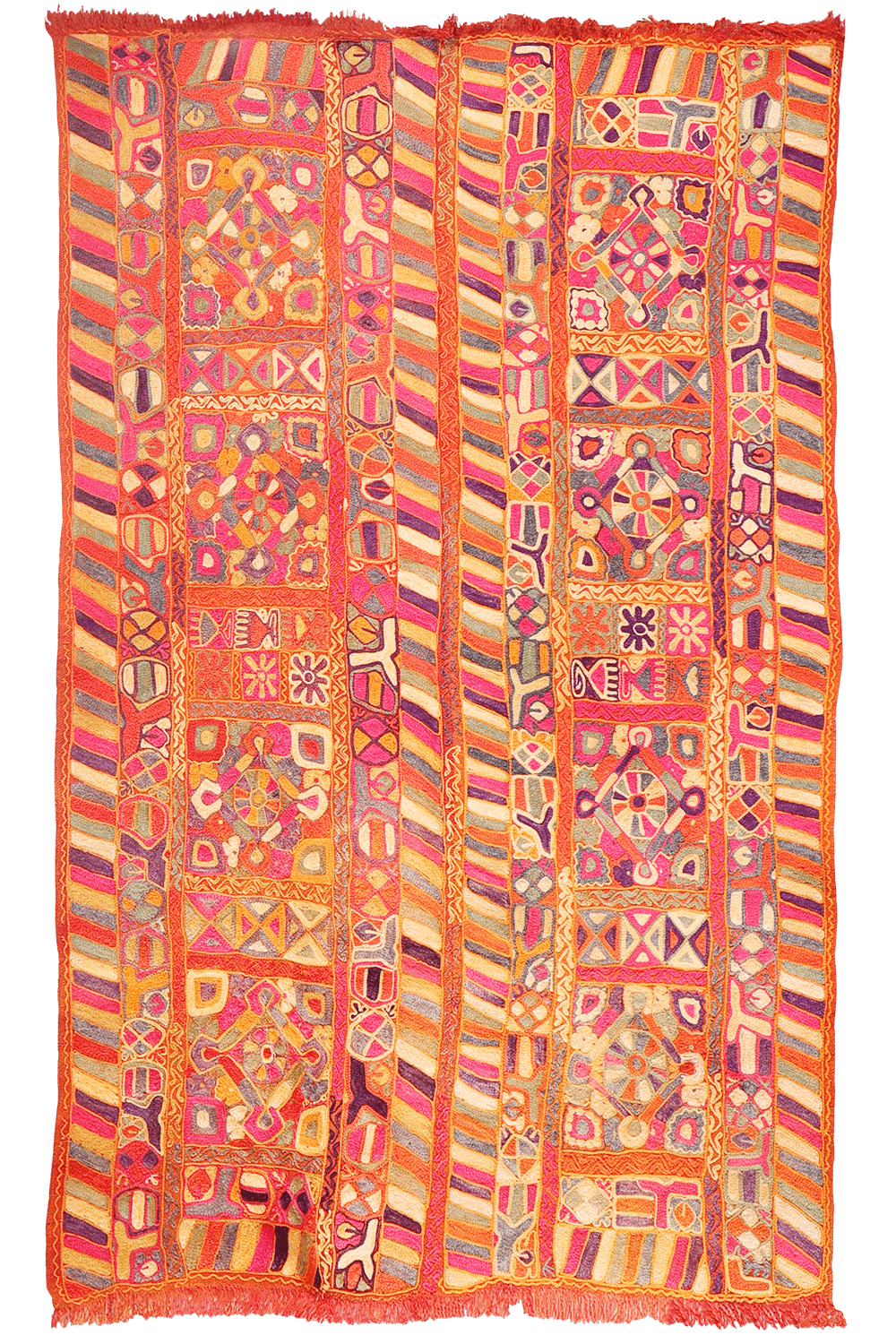 Kilim vintage de los árabes de las Marismas, Irak. 247x158 cms - Imagen 10