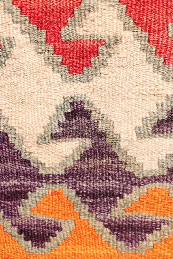 Kilim vintage Qashqai, Irán. 253x121 cms - Imagen 6