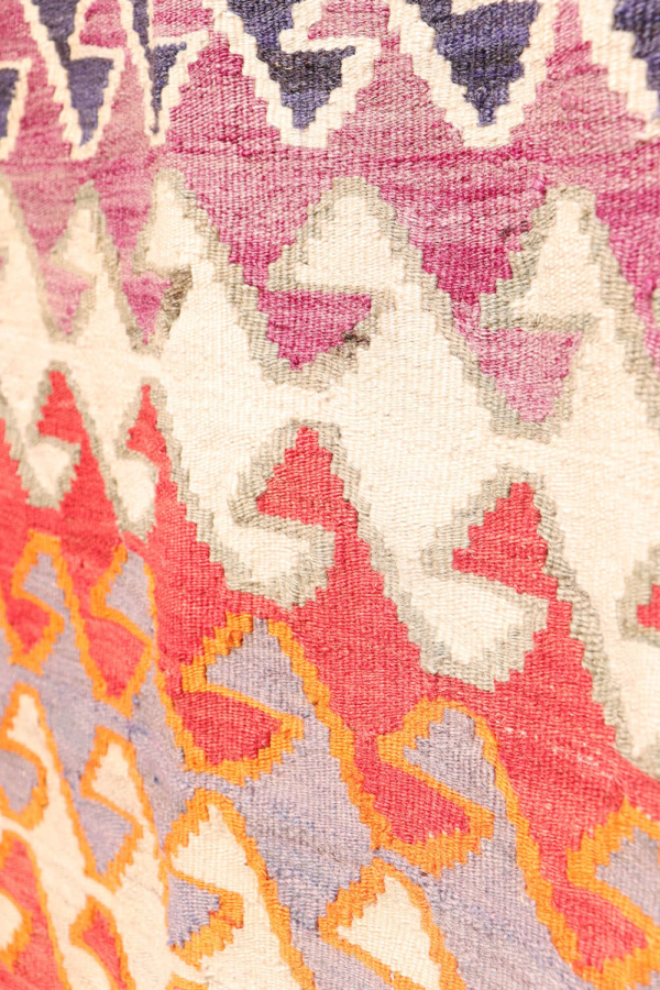 Kilim vintage Qashqai, Irán. 253x121 cms - Imagen 7