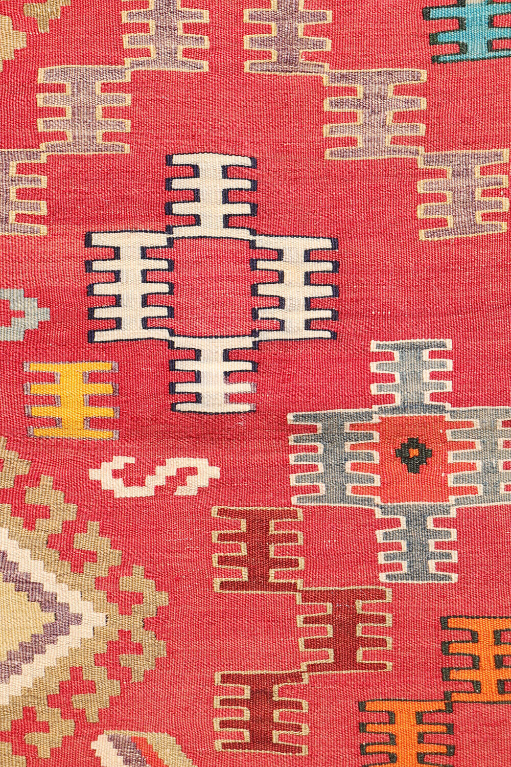 Kilim vintage Qashqai, Irán. 244x156 cms - Imagen 4