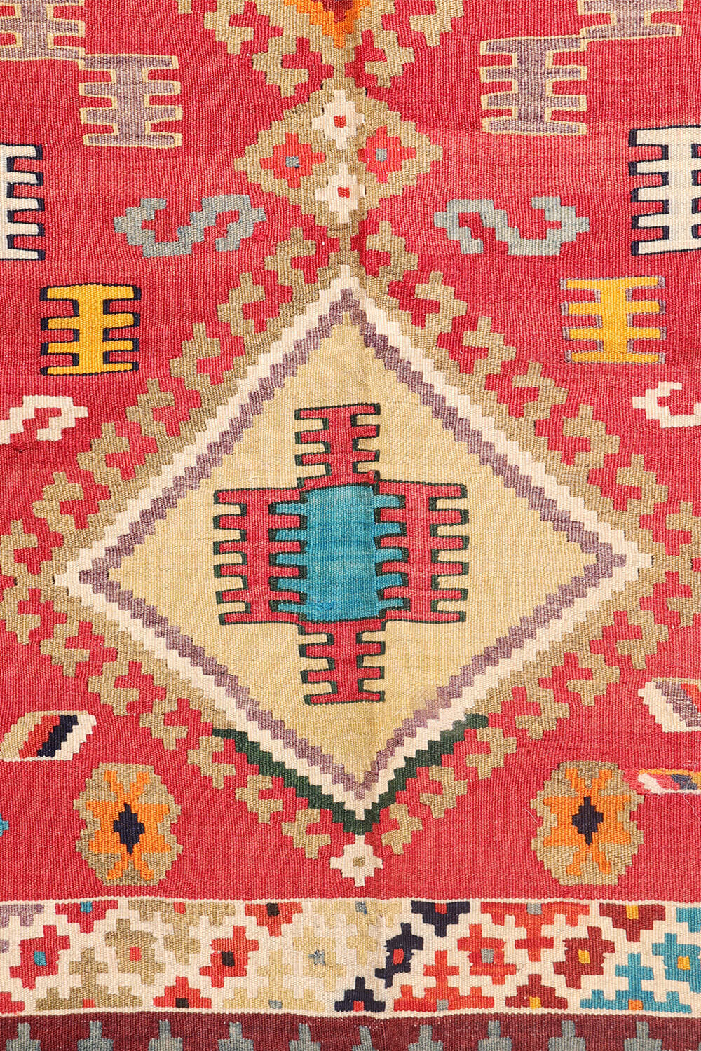 Kilim vintage Qashqai, Irán. 244x156 cms - Imagen 5