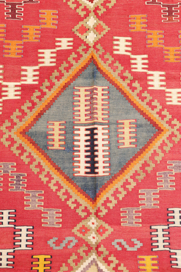 Kilim vintage Qashqai, Irán. 244x156 cms - Imagen 6