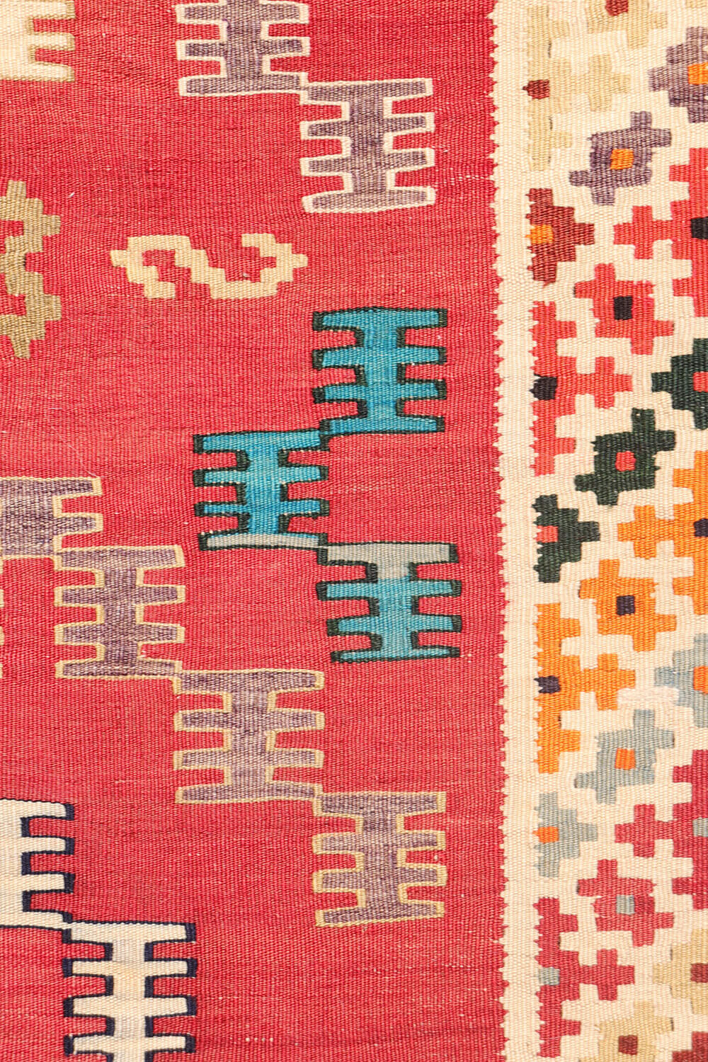 Kilim vintage Qashqai, Irán. 244x156 cms - Imagen 7