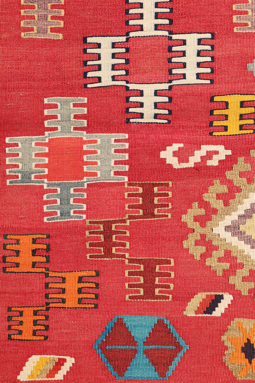 Kilim vintage Qashqai, Irán. 244x156 cms - Imagen 8