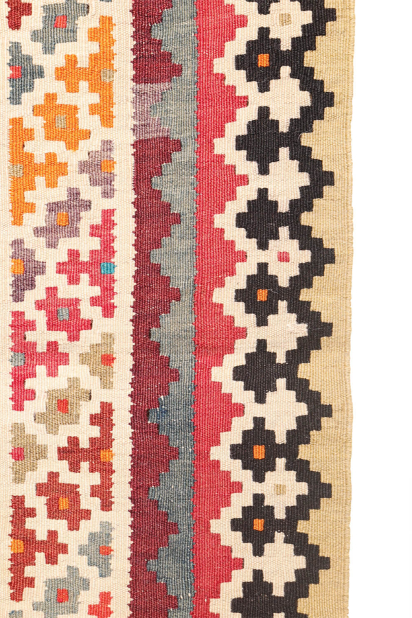 Kilim vintage Qashqai, Irán. 244x156 cms - Imagen 9