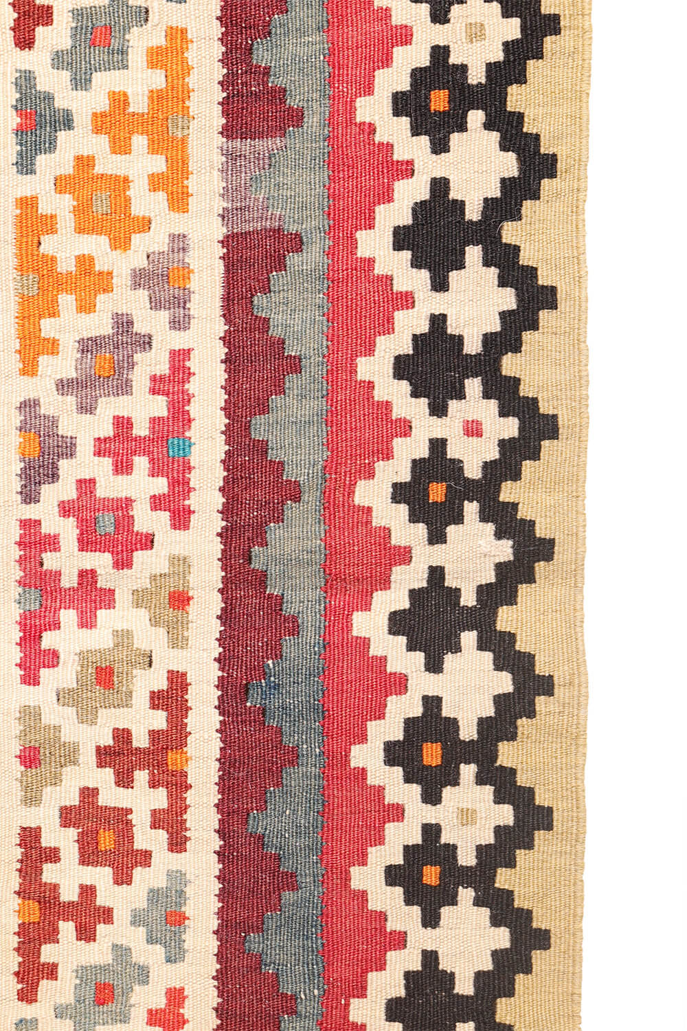 Kilim vintage Qashqai, Irán. 244x156 cms - Imagen 9