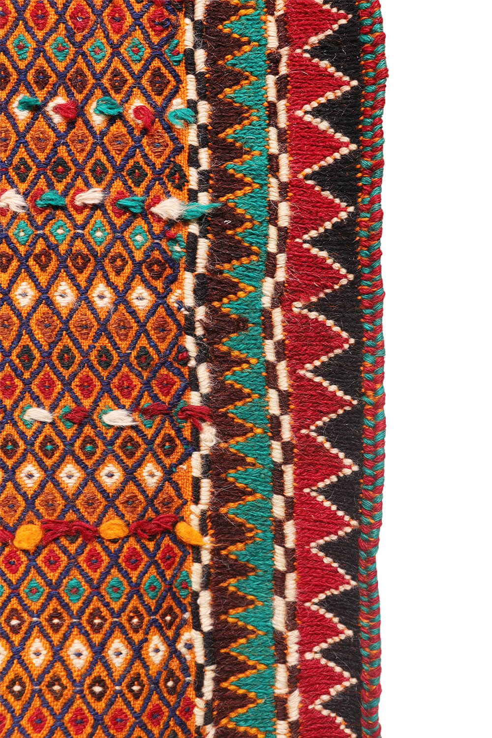 Kilim shiraki vintage árabe, 222x160 cms - Imagen 8