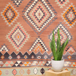Semi-antique Dursunbey kilim from Turkey. 245x170 cms