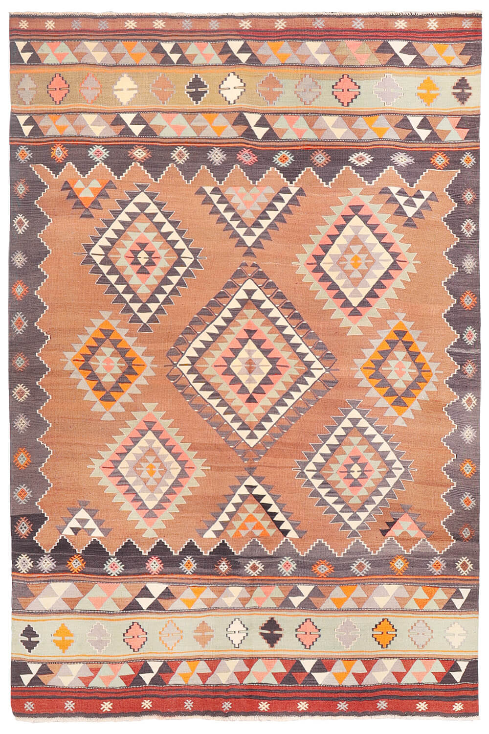 Kilim vintage de Dursunbey, Turquía. 245x170 cms - Imagen 2