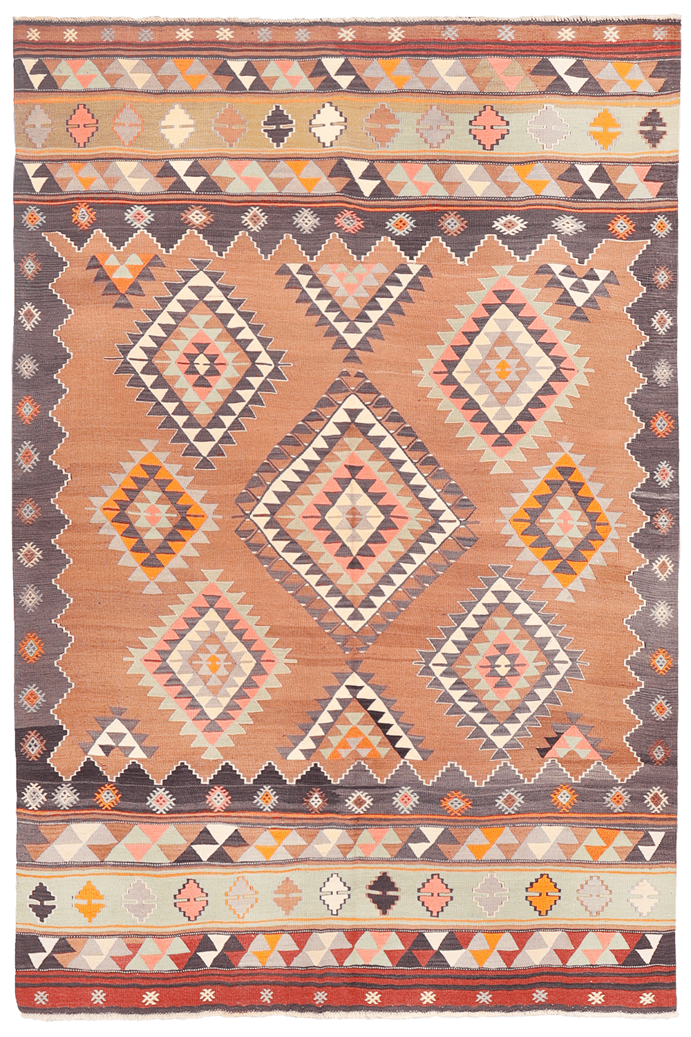 Kilim vintage de Dursunbey, Turquía. 245x170 cms - Imagen 3