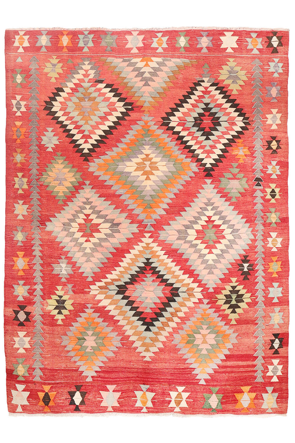Kilim vintage de Koprubasi, Turquía. 240x180 cms - Imagen 2