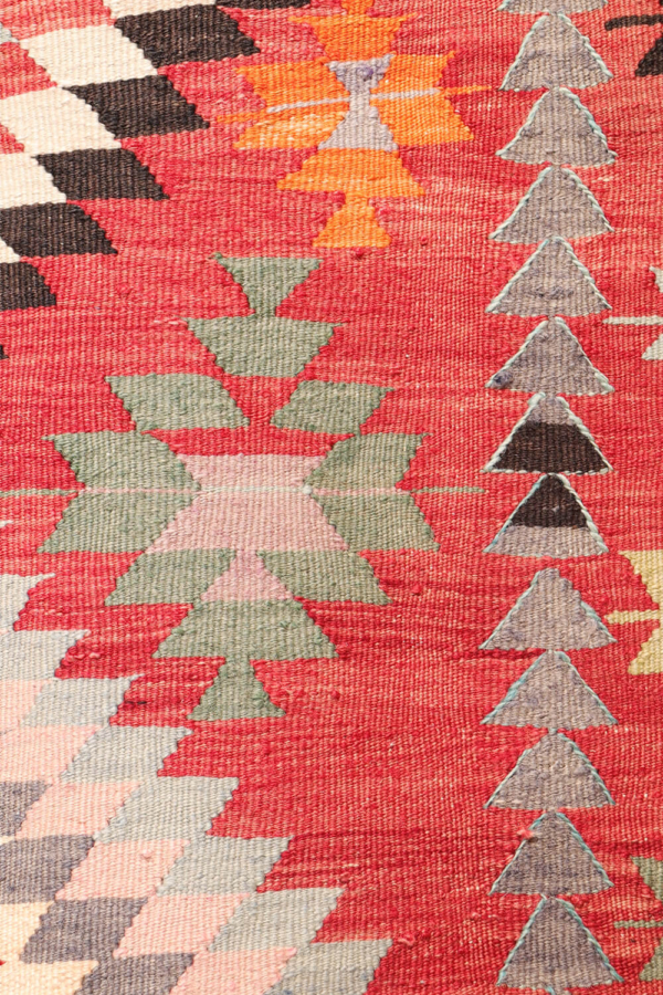 Kilim vintage de Koprubasi, Turquía. 240x180 cms - Imagen 7