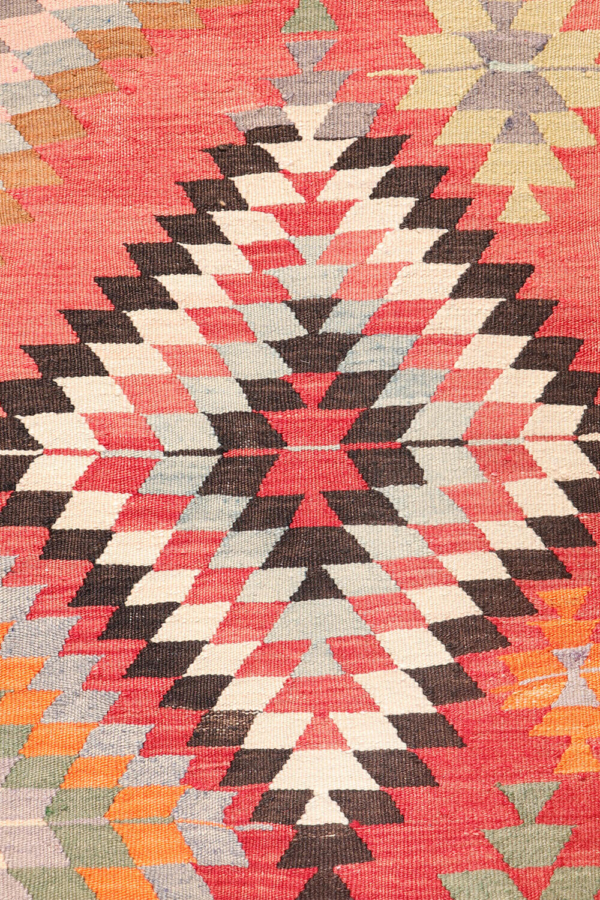 Kilim vintage de Koprubasi, Turquía. 240x180 cms - Imagen 8