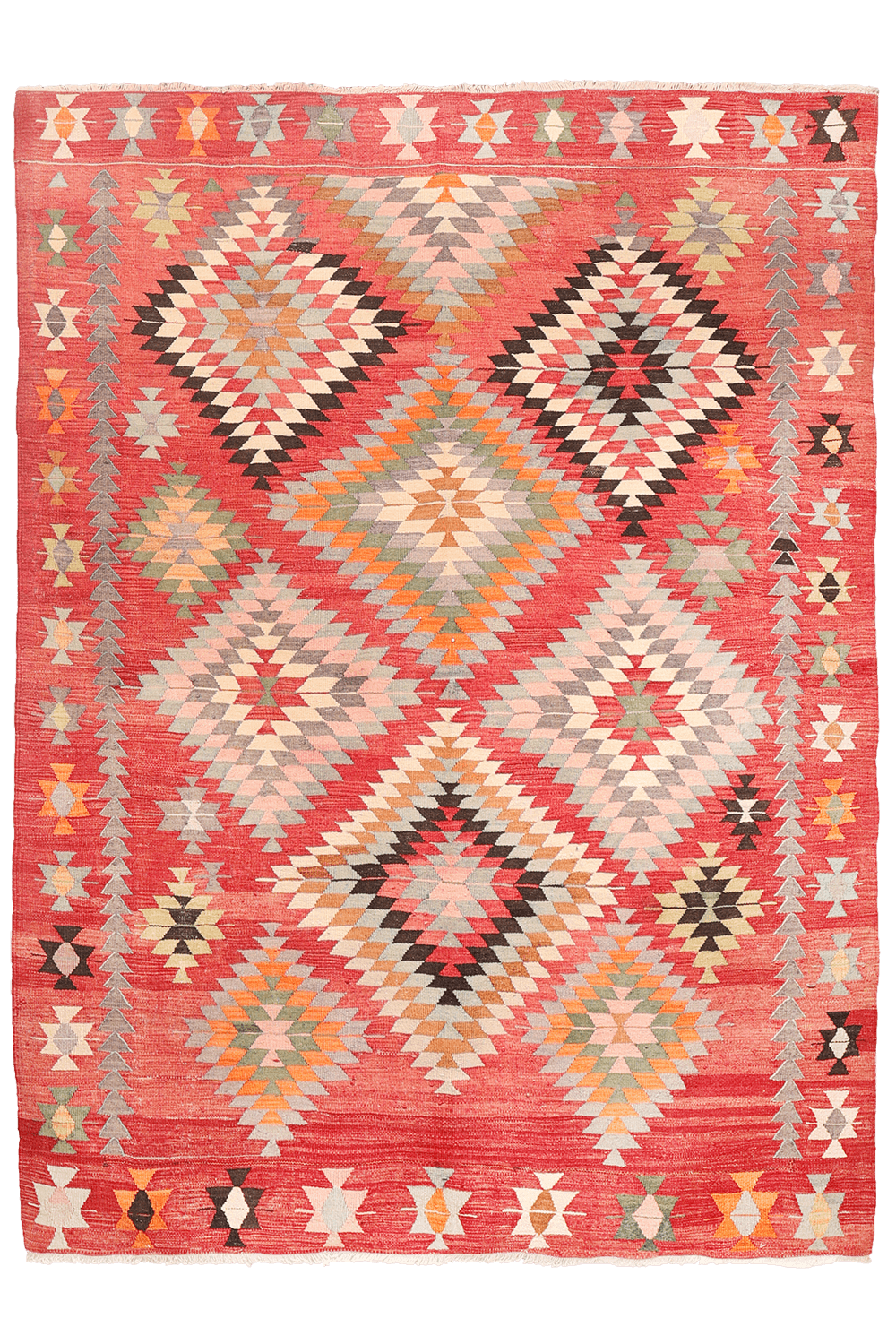 Kilim vintage de Koprubasi, Turquía. 240x180 cms - Imagen 10