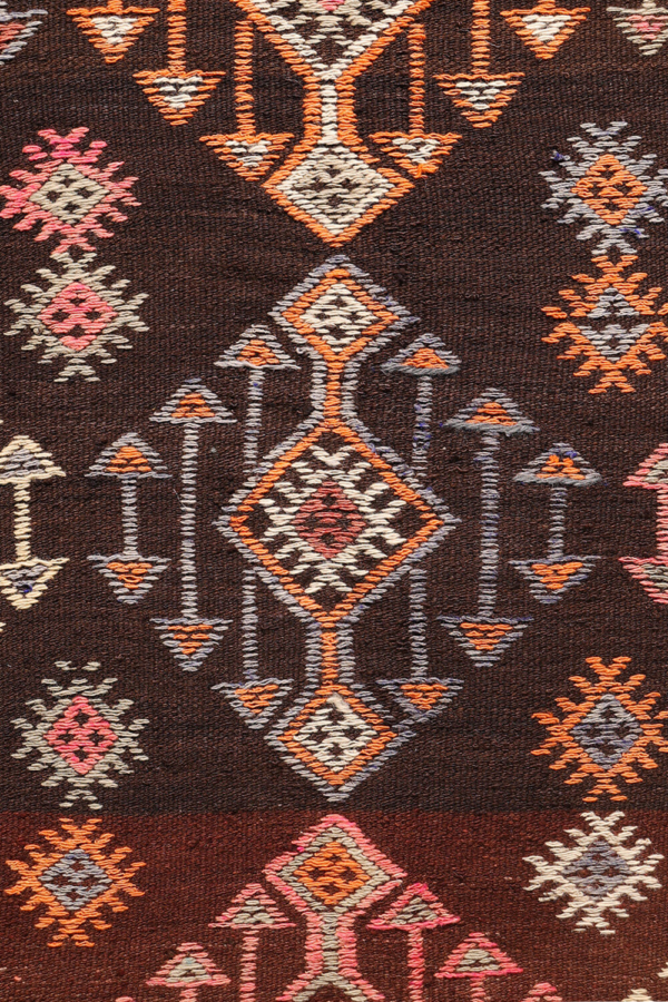 Vintage Canakkale kilim from Turkey. 252x165 cms - Image 4