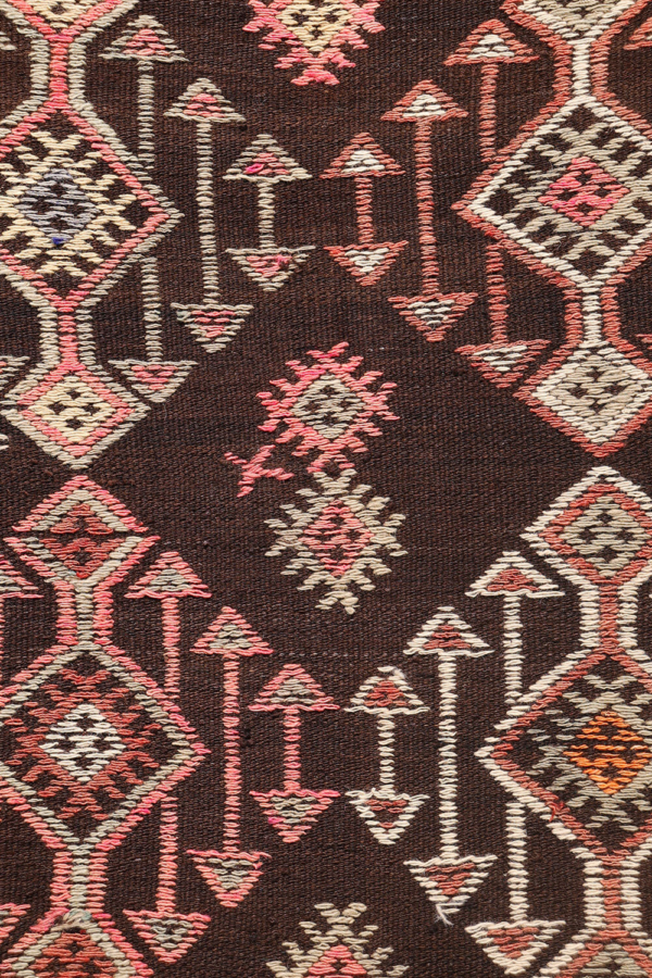 Vintage Canakkale kilim from Turkey. 252x165 cms - Image 5