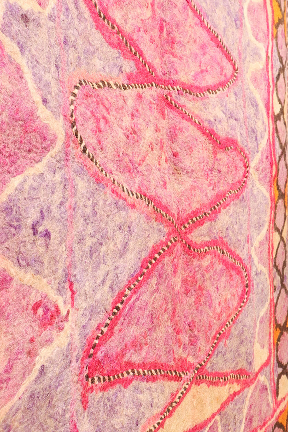 Fieltro o namad vintage Baluch, Afganistán. 252x200 cms - Imagen 5