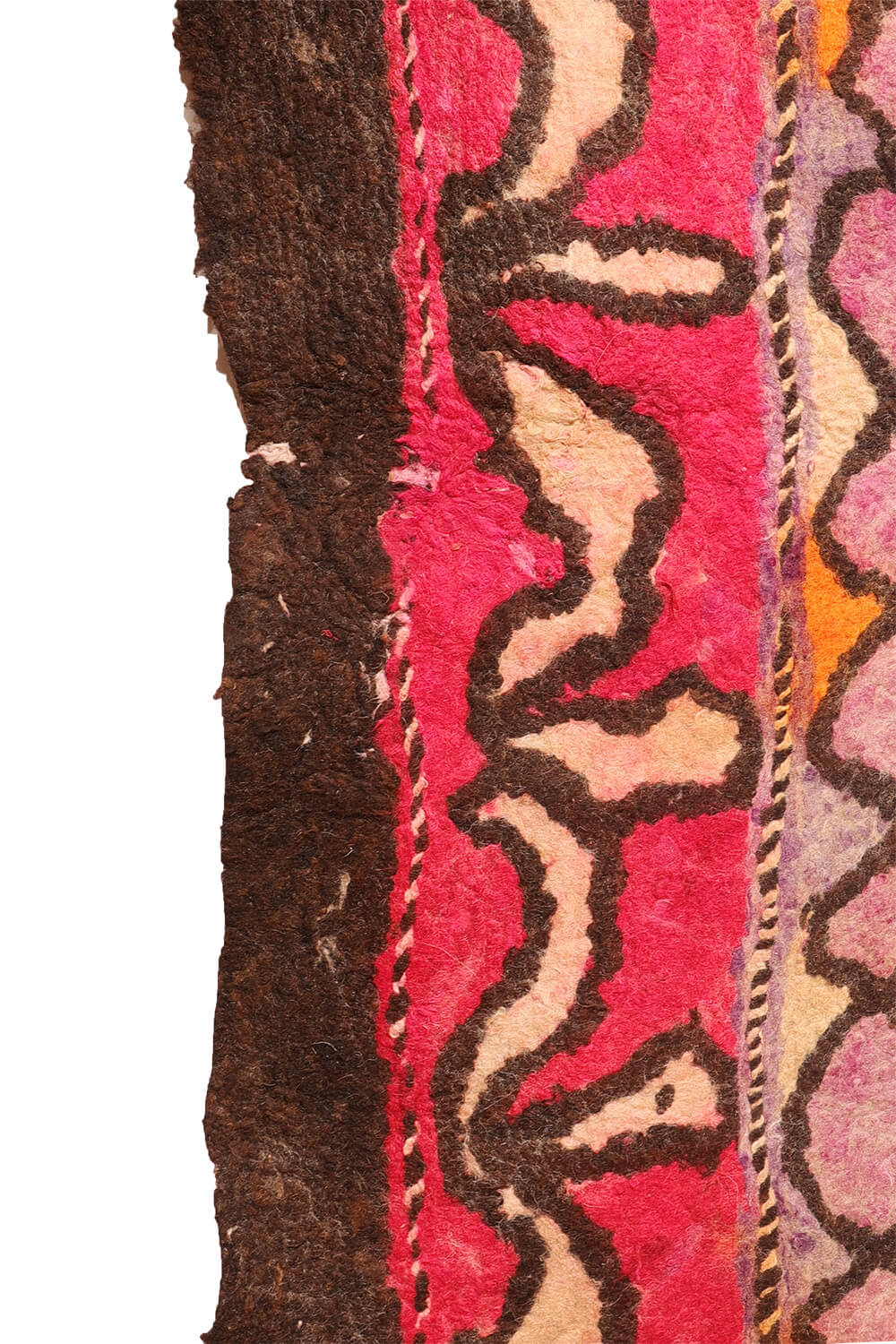 Fieltro o namad vintage Baluch, Afganistán. 252x200 cms - Imagen 6