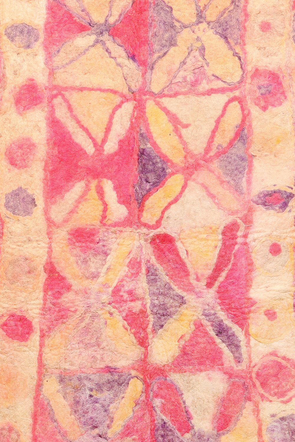 Fieltro o namad vintage, Irak. 282x153 cms - Imagen 3