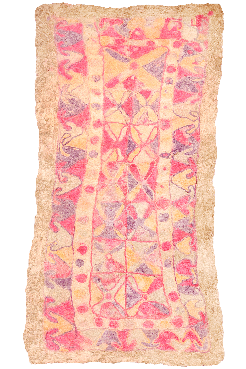 Fieltro o namad vintage, Irak. 282x153 cms - Imagen 7