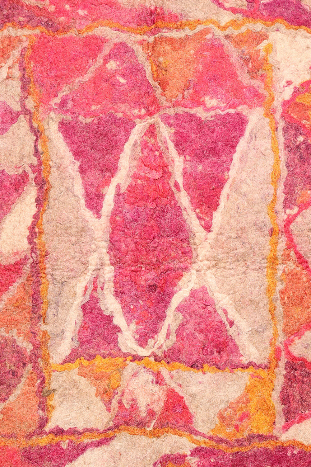 Fieltro o namad vintage Baluch de Adreskand, Afganistán. 255x194 cms - Imagen 3