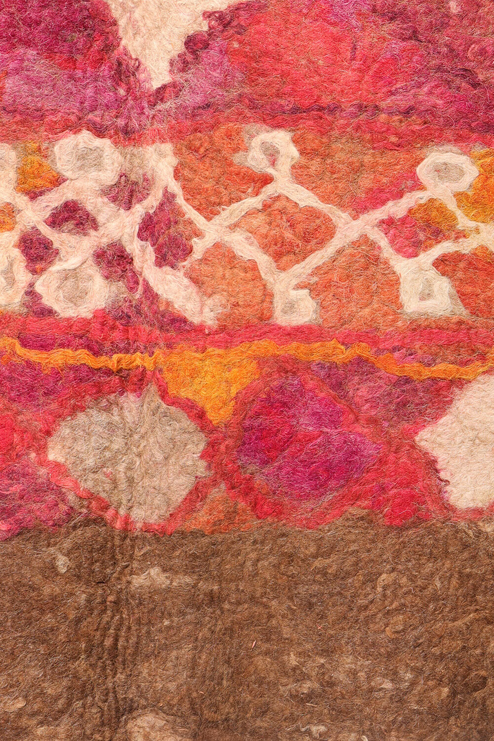 Fieltro o namad vintage Baluch de Adreskand, Afganistán. 255x194 cms - Imagen 5