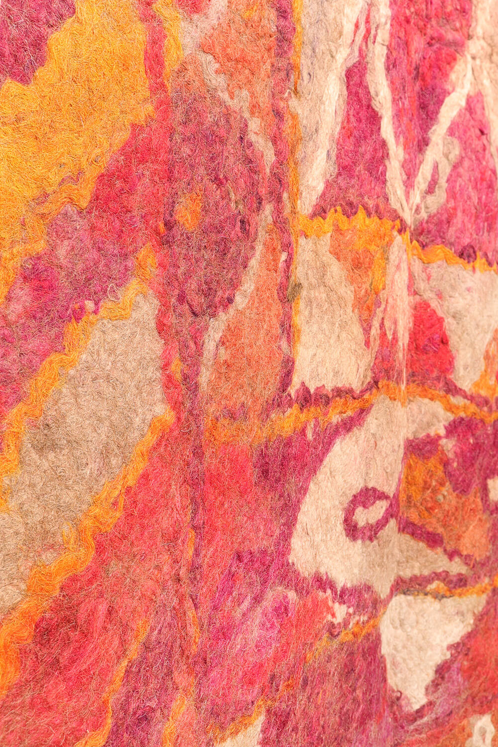 Fieltro o namad vintage Baluch de Adreskand, Afganistán. 255x194 cms - Imagen 6