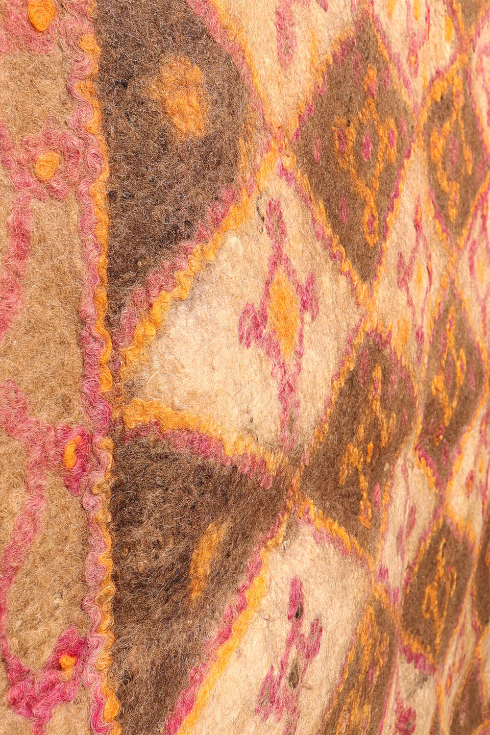 Fieltro o namad vintage Adreskand Baluch, Afganistán. 237x193 cms - Imagen 5