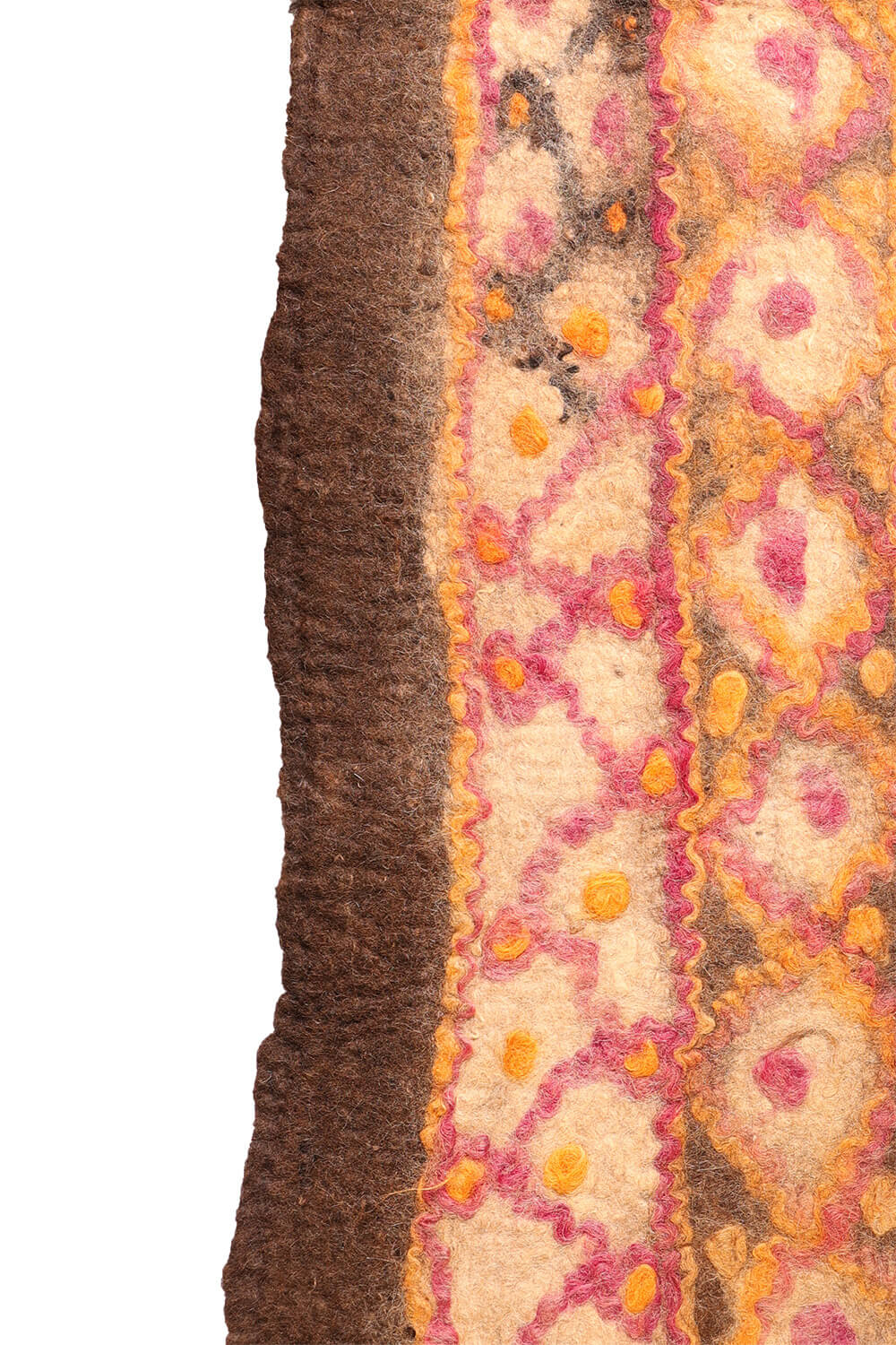 Fieltro o namad vintage Adreskand Baluch, Afganistán. 237x193 cms - Imagen 6