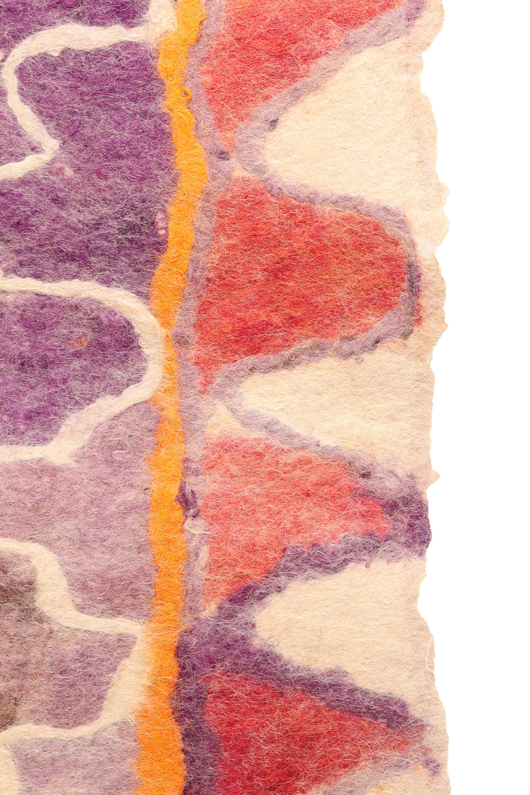 Fieltro o namad semi-antiguo Yaqub Khani Baluch, Afganistán. 244x152 cms - Imagen 7