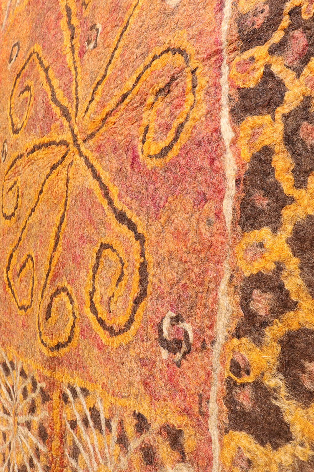 Fieltro o namad semi-antiguo Taimani Baluch, Afganistán. 260x185 cms - Imagen 7