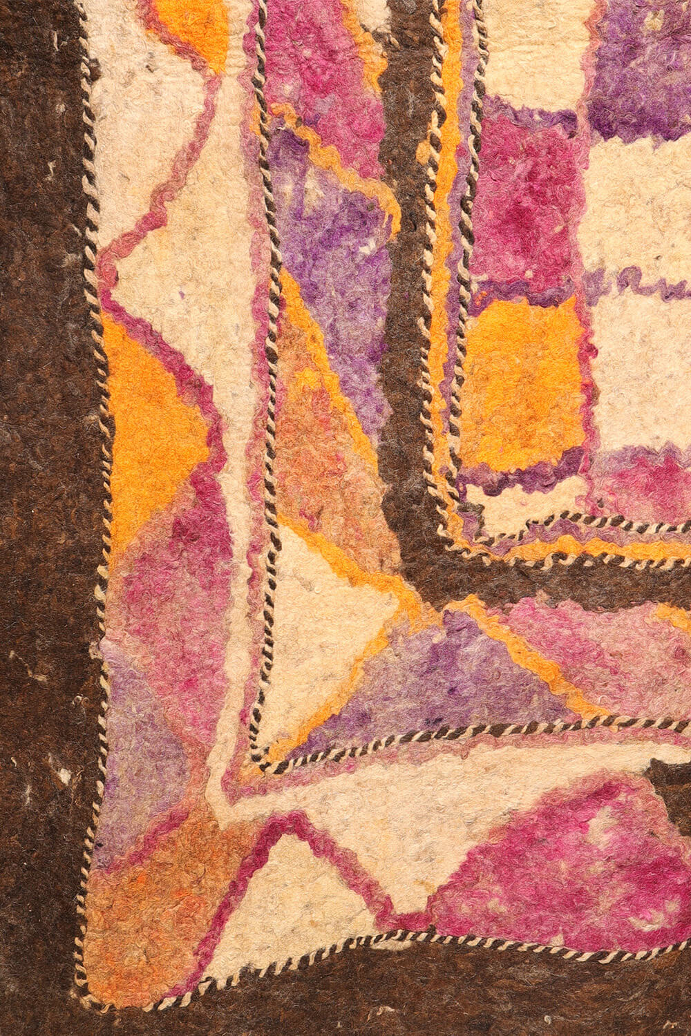 Fieltro o namad vintage Baluch de Adreskand, Afganistán. 250x200 cms - Imagen 5