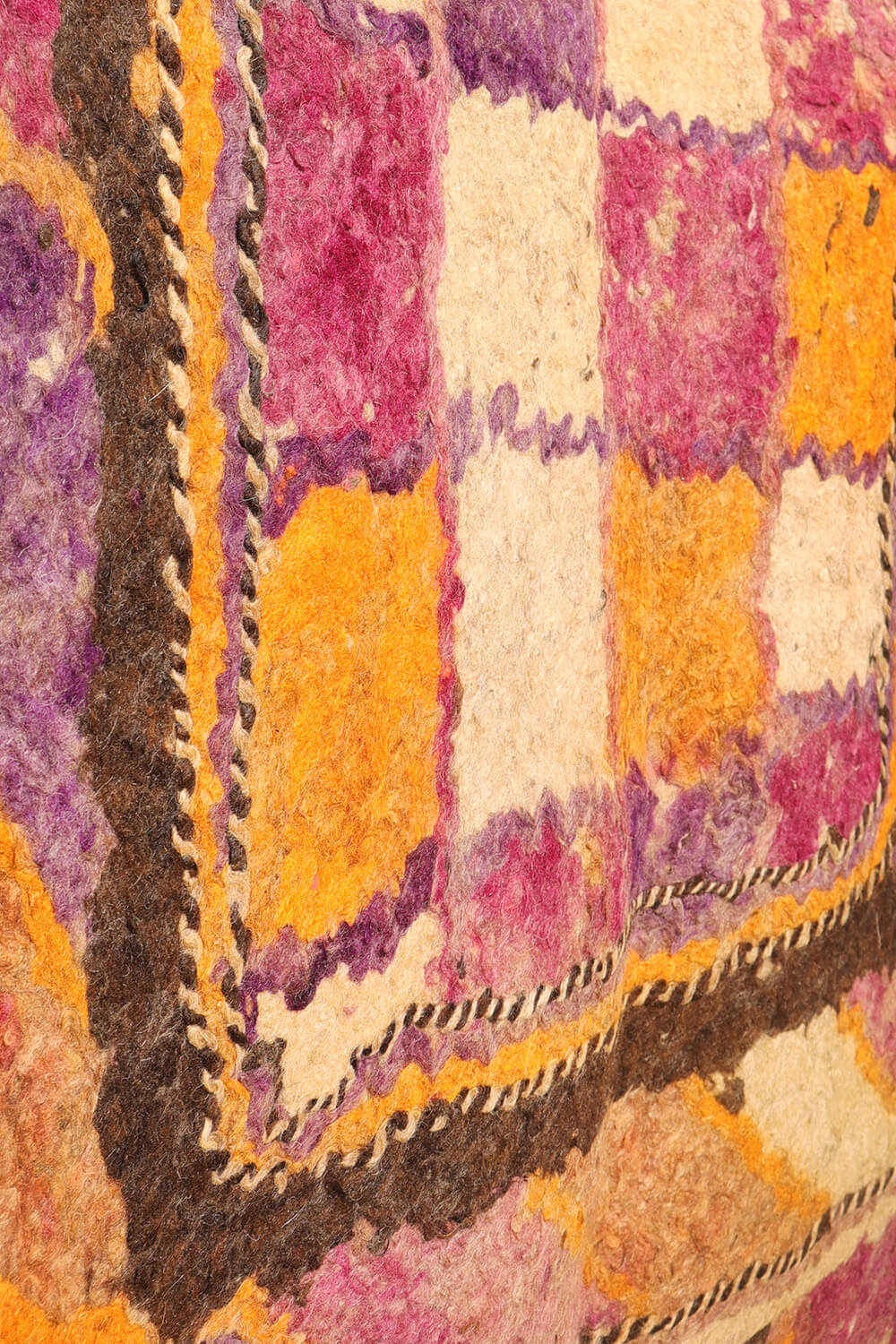 Fieltro o namad vintage Baluch de Adreskand, Afganistán. 250x200 cms - Imagen 6