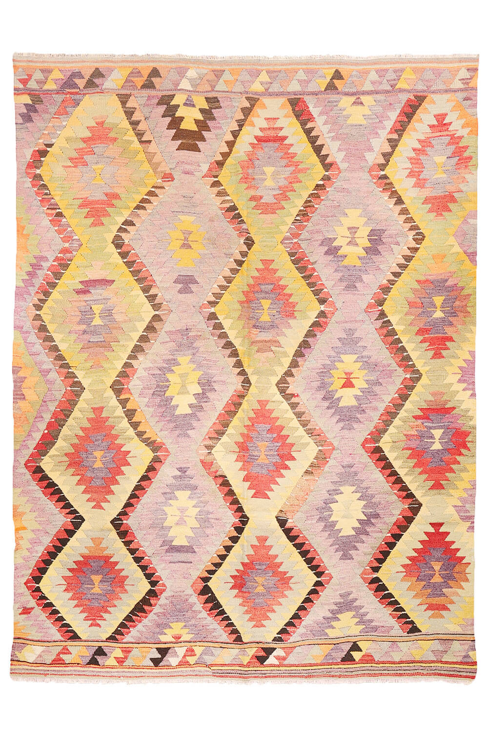 Kilim semi-antiguo de Sutlegen, Turquía. 225x170 cms - Imagen 2