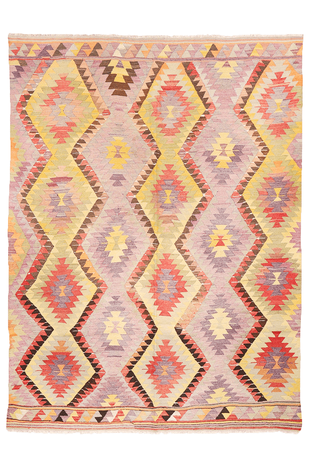 Kilim semi-antiguo de Sutlegen, Turquía. 225x170 cms - Imagen 10