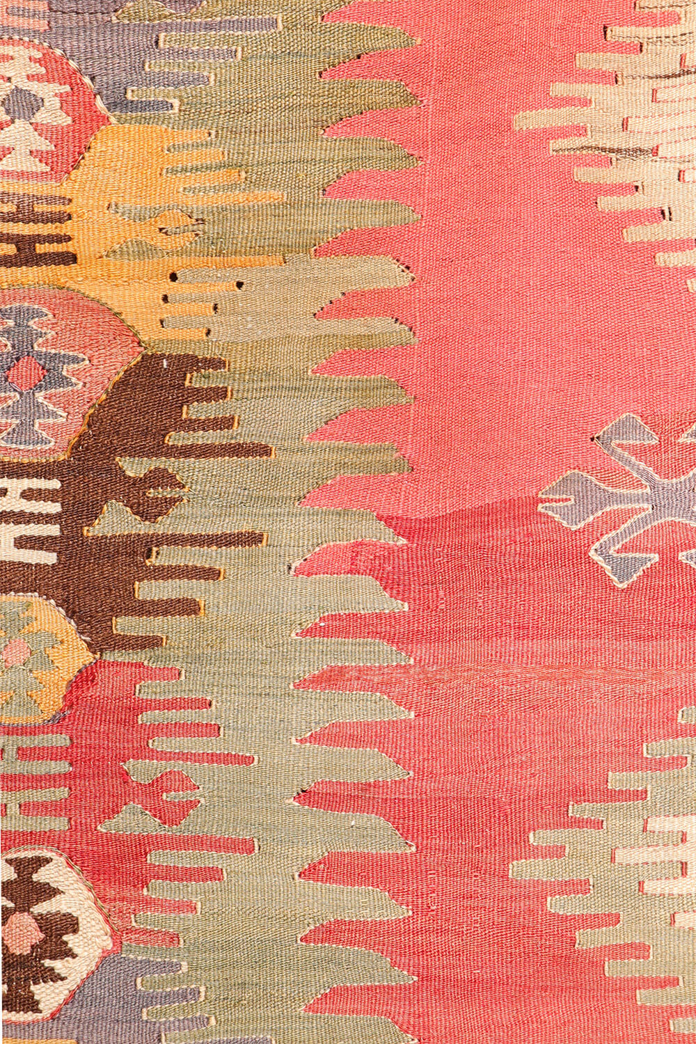 Antique Dazkiri kilim from Turkey. 235x155 cms - Image 5
