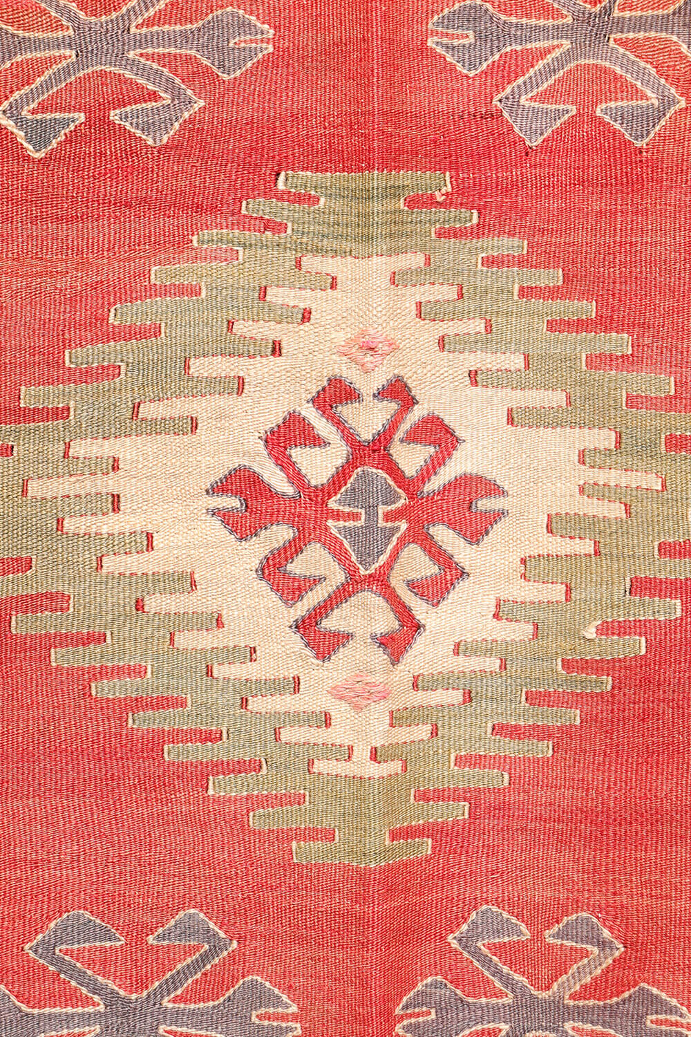 Antique Dazkiri kilim from Turkey. 235x155 cms - Image 6