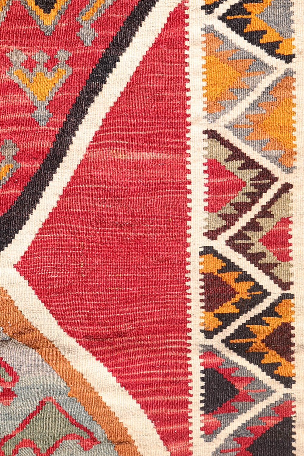 Semi-antique Qashqai kilim from Iran. 240x150 cms - Image 8