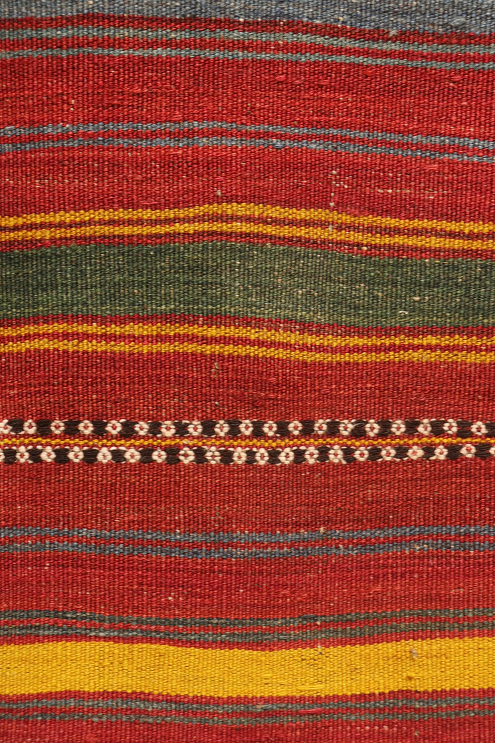 Antique Uzbek kilim from Afghanistan, 205x170 cms - Image 4