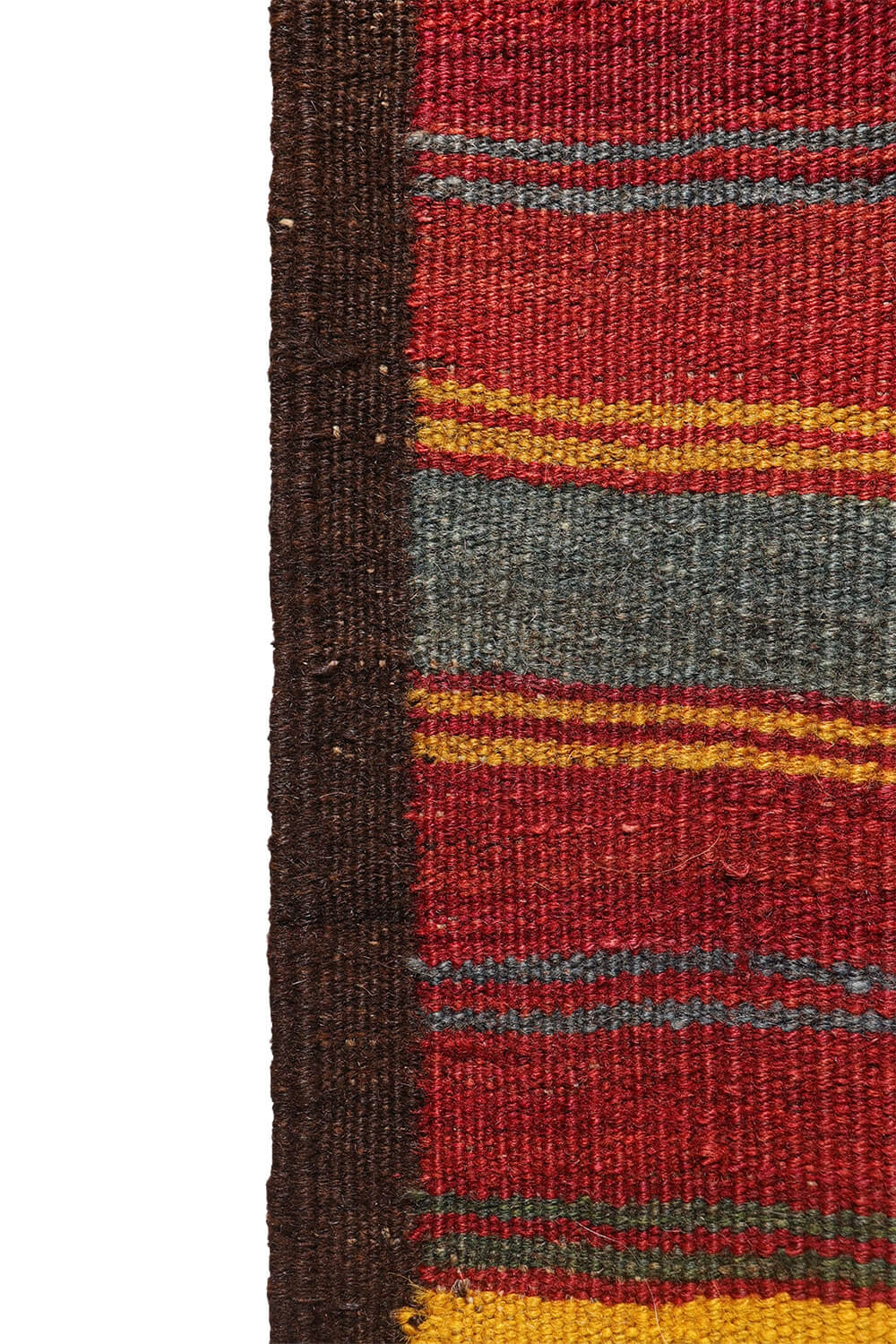 Antique Uzbek kilim from Afghanistan, 205x170 cms - Image 7
