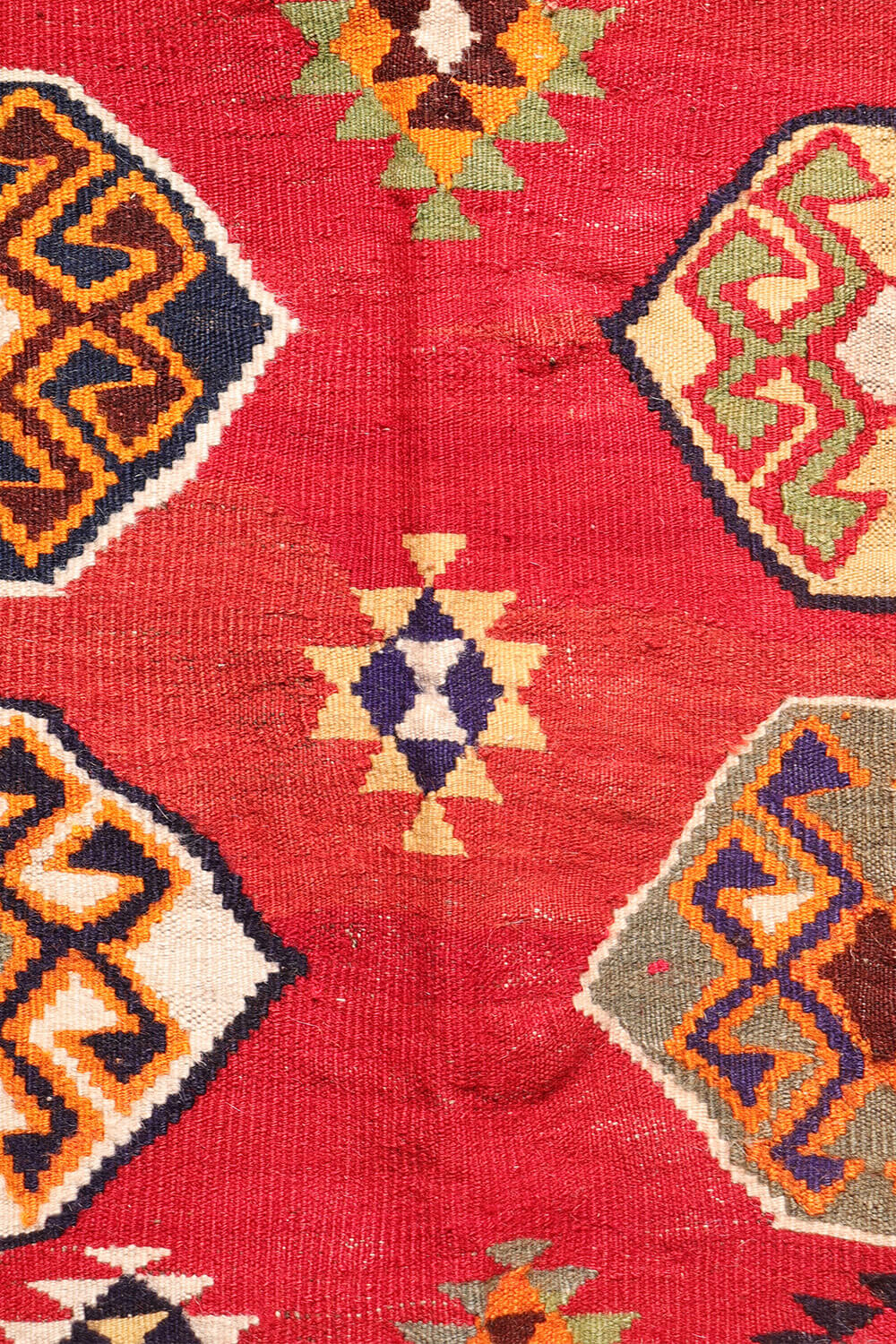 Vintage Qashqai kilim from Iran.215x148 cms - Image 4