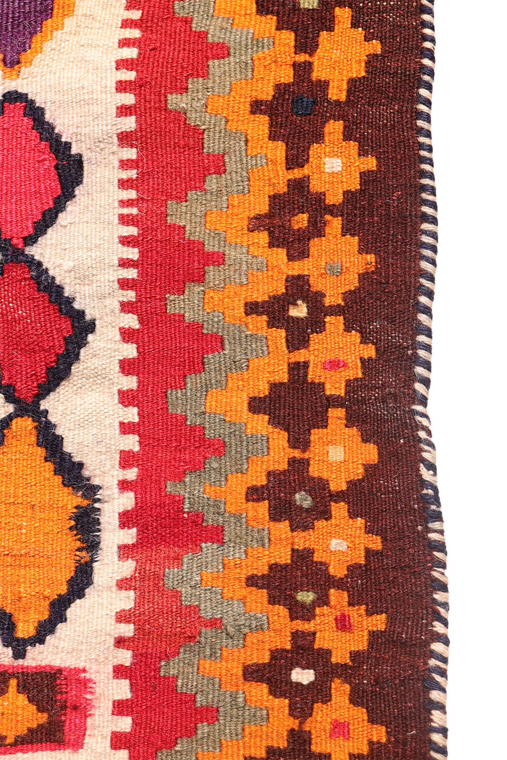 Vintage Qashqai kilim from Iran.215x148 cms - Image 7