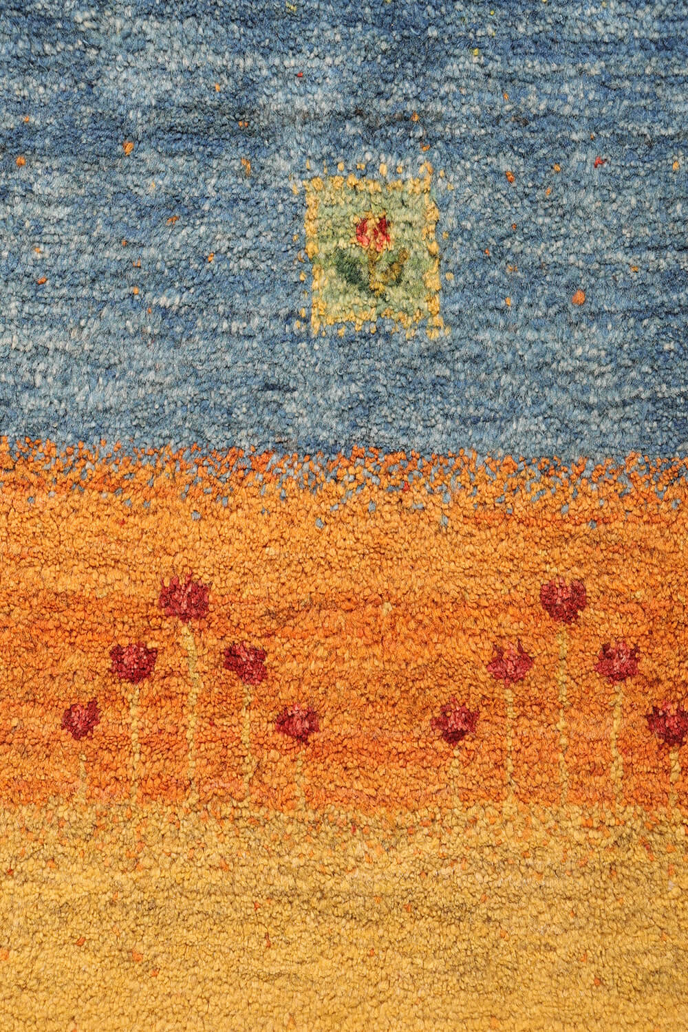 Persian Qashqai gabbeh from Iran. 227x169 cms - Image 5