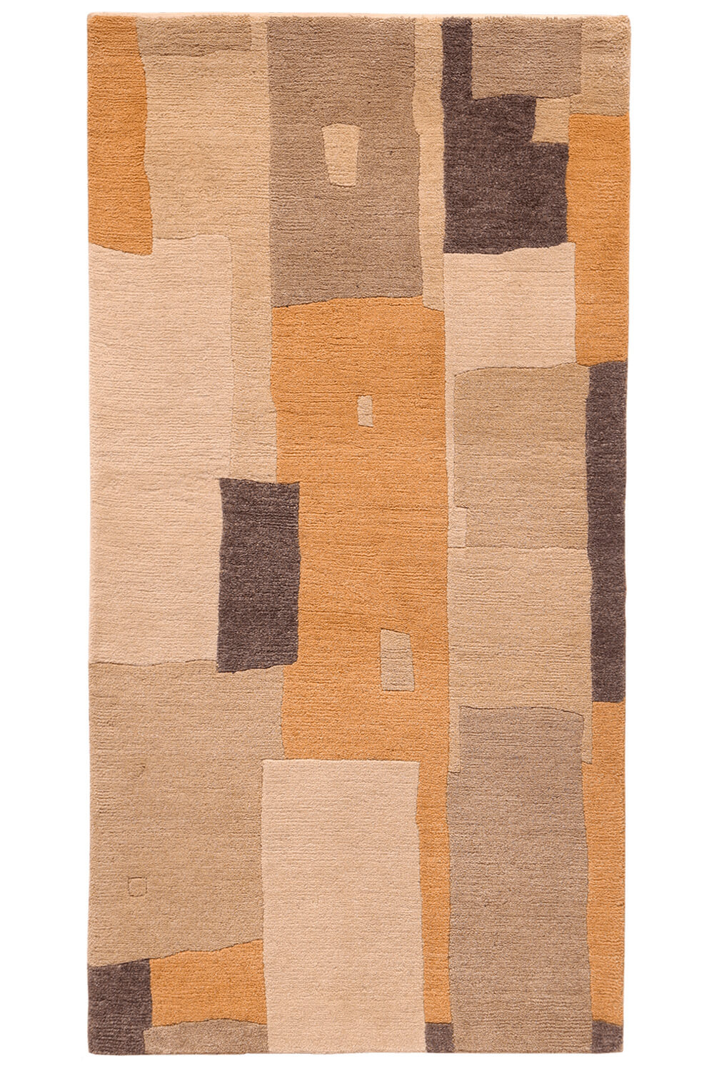 Composition 1 rug from Nepal. 120x60 cms