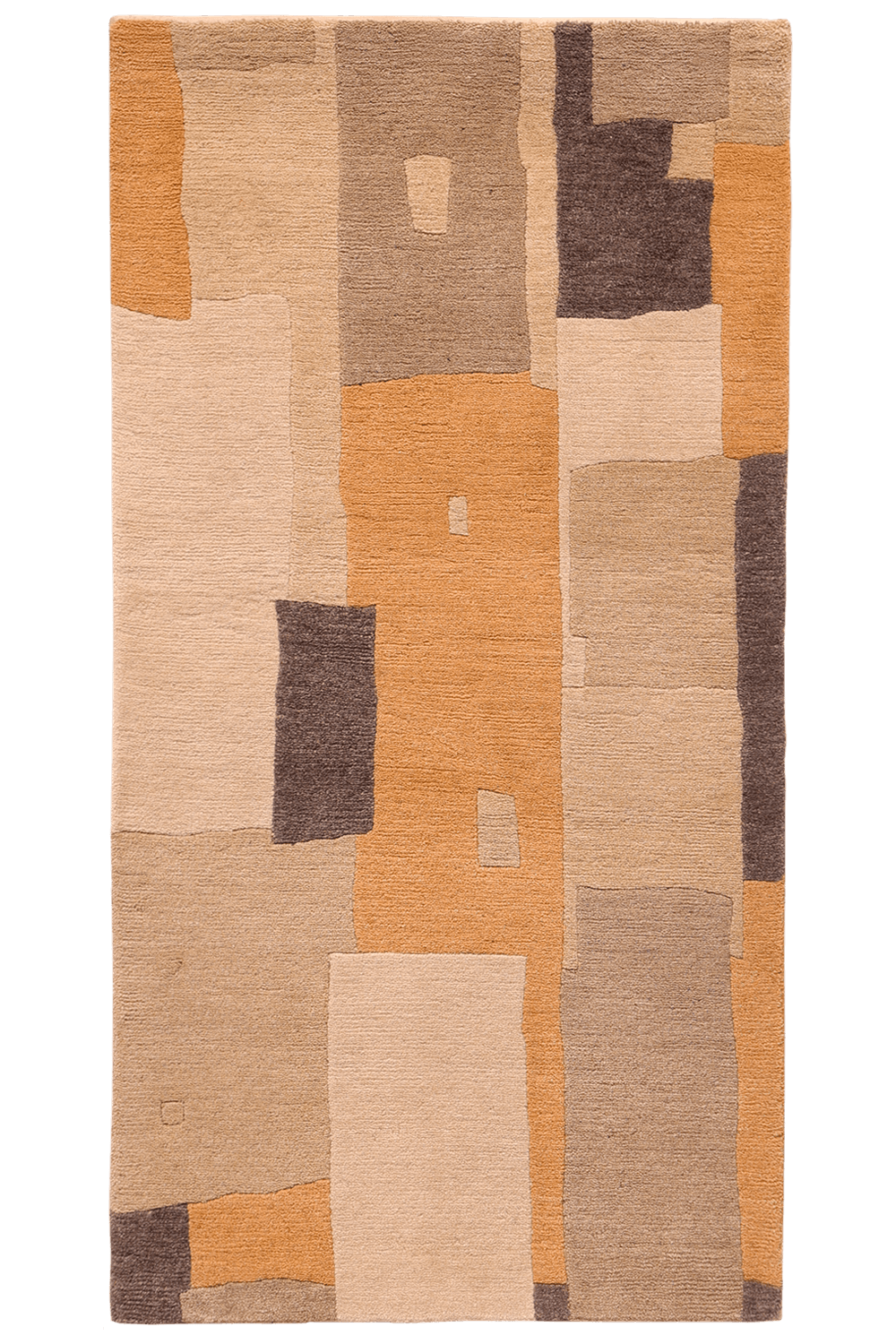Composition 1 rug from Nepal. 120x60 cms - Image 5